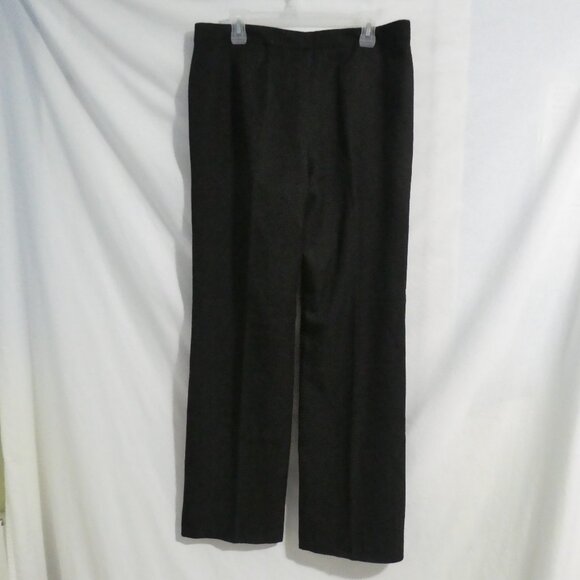 LE SUIT | size 12 | Black Dress Pants / Slacks / Trousers - Picture 2 of 16